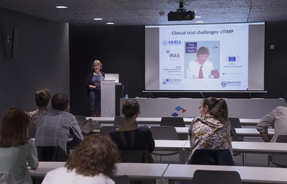 Seminar conducted by Dr Gillian Borthwick at Navarrabiomed.