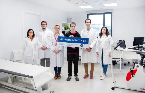 Imagen en consultas del centro de salud de Lezkairu.