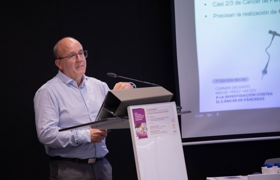 Jesús Urman, reconocido con la Beca Investigación Clínica 