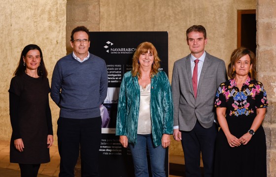 Berta Ibáñez, Antonio López, Ana Ollo, Pedro Gargantilla y Laura Sesma. 