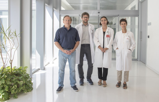 Enrique Martínez, Mikel Rico, Margarita Illas y Laura Bragado.