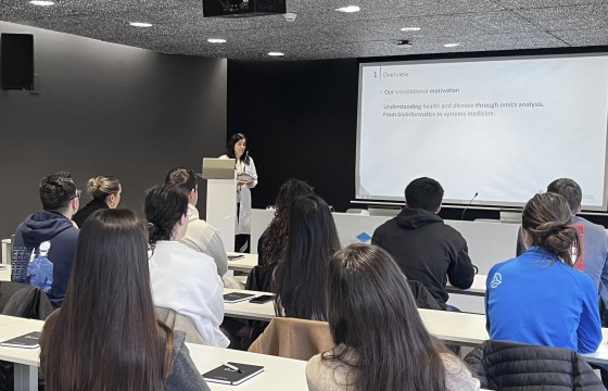 Ana Rosa López informa sobre transcriptómica espacial