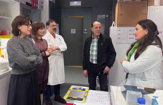  Natalia López Andrés, IP de la Unidad de Cardiología Traslacional, presenta la investigación de la unidad en pacientes con diabetes de tipo 2.