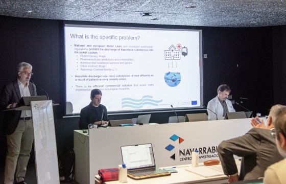 Evento informativo celebrado en Navarrabiomed. 