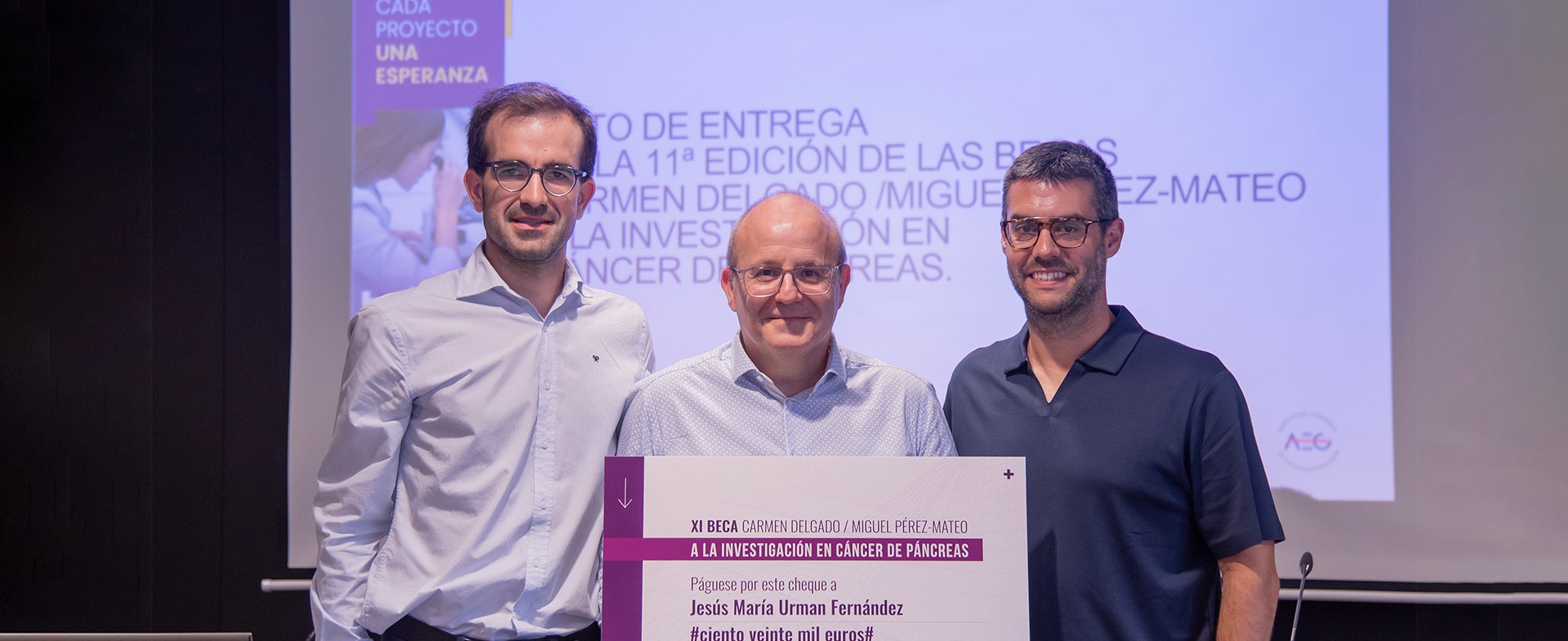 Jesús Urman obtiene una ayuda de 120.000 euros para impulsar la investigación en cáncer de páncreas del HUN y Navarrabiomed