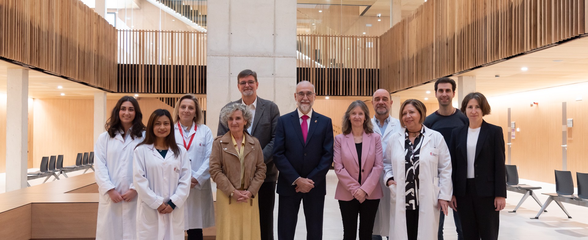 Foto de familia representantes Cohorte IMPaCT Navarra